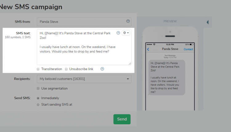 How do you do text advertising?
