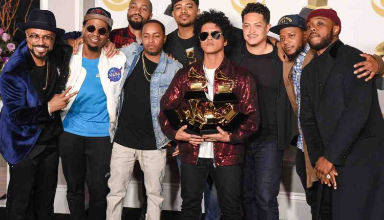 Is Bruno Mars still with his old band?